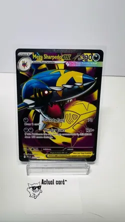 Mega Sharpedo ex 113/094 - Phantasmal Flames - Ultra Rare Pokemon TCG - NM/M - Image 2