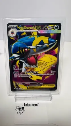 Mega Sharpedo ex 113/094 - Phantasmal Flames - Ultra Rare Pokemon TCG - NM/M - Image 4