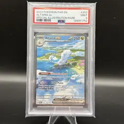 Pokemon TCG Altaria Special Illustration Rare 253/182 Sv04: Paradox Rift PSA 9 - Image 1