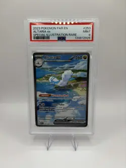 Pokemon TCG Altaria Special Illustration Rare 253/182 Sv04: Paradox Rift PSA 9 - Image 1