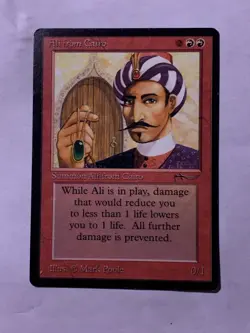 MTG Ali from Cairo Arabian Nights English "Vintage" - Image 1
