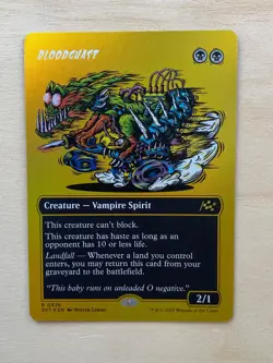 Bloodghast (Borderless) (First-Place Foil) Aetherdrift Foil - Image 2