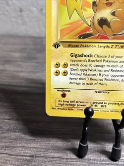 Raichu 29/62 Fossil Regular Rare-1st Edition-Pokemon TCG-Fast Shipping-Played!! - Image 4