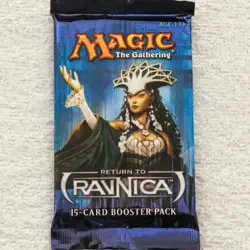 MTG: RETURN TO RAVNICA Factory Sealed Booster Pack from Box - Magic - English 653569714668 - Image 1