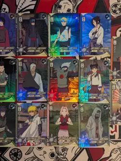 Naruto Kayou Lot Of 26 SR Super Rare CCG TCG Holo Anime Card Gift Pack Fresh - Image 4
