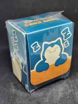 Snorlax Pokemon Card Game Deck Case 2024 Korea Exclusive - Image 1