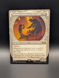 MTG - Boromir, Warden of the Tower - SHOWCASE - Leg Creature - LTR #302 - Rare - Image 1