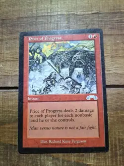 MTG Price of Progress Exodus English Uncommon Magic the Gathering - Image 1
