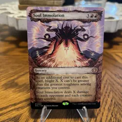Magic The Gathering Soul Immolation (Showcase) Lorwyn Eclipsed Regular - Image 1