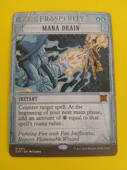 Mana Drain Outlaws of Thunder Junction: Breaking News Regular - Image 1