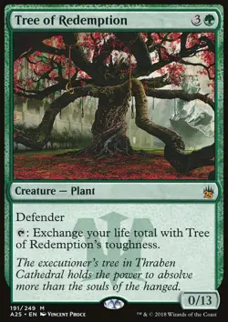 MTG Magic the Gathering Tree of Redemption (191/267) Masters 25 LP - Image 1