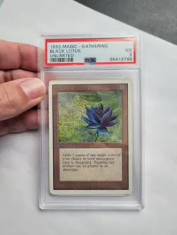 MTG - Black Lotus Unlimited Edition Graded PSA 3 - Image 1
