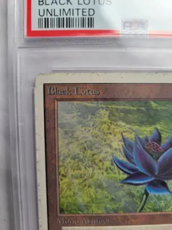 MTG - Black Lotus Unlimited Edition Graded PSA 3 - Image 3