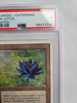 MTG - Black Lotus Unlimited Edition Graded PSA 3 - Image 4