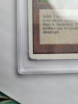 MTG - Black Lotus Unlimited Edition Graded PSA 3 - Image 5