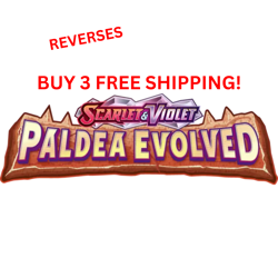 PALDEA EVOLVED Pokemon TCG 1 - 193 PICK YOUR OWN REVERSES 3+ FREE SHIP LP/NM - Image 1