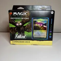 Universes Beyond: Fallout Commander Deck - Mutant Menace MTG Brand New Sealed 195166228532 - Image 1