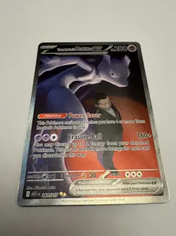 Pokemon TCG Team Rocket Mewtwo ex 281/217 Ascended Heroes - Image 1