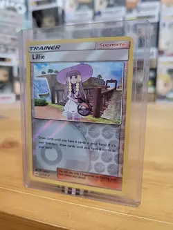 Pokemon Lillie 122/149 Reverse Holo Sun & Moon - Image 4