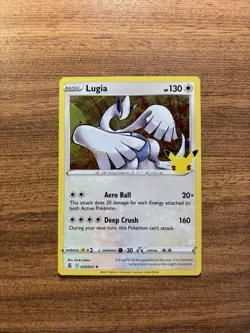 💎Pokemon TCG Lugia 25th Anniversary Celebrations 022/025 Holo Rare LP - Image 1