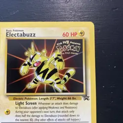 Electabuzz (Movie Promo) 02/53 Wotc Black Star Promo Regular Pokemon - Image 2