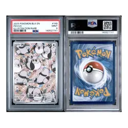 2025 POKEMON BLK EN-BLACK BOLT ILLUSTRATION RARE #148 PIDOVE PSA 9 - Image 2