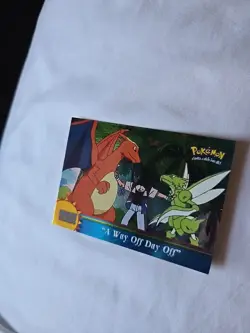 1998 Topps Chrome Pokemon Orange Islands A Way Off Day Off Holo Foil - Image 1