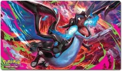 Shiny Mega Charizard X ex UPC Playmat Gaming Pad Mouse Pad Pokemon TCG - Image 1