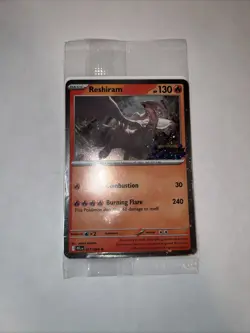 Reshiram 017/094 - Pokemon TCG: Phantasmal Flames - SEALED Stamped Promo - Image 1