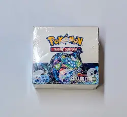 Pokemon TCG Stellar Crown SV07 Booster Box Factory Sealed - Image 1