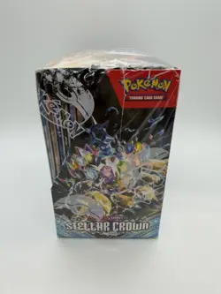 Pokemon TCG Stellar Crown Booster Box - Factory Sealed (36 Packs) - Image 2