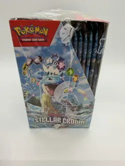 Pokemon TCG Stellar Crown Booster Box - Factory Sealed (36 Packs) - Image 4