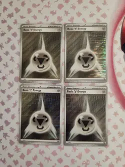 Pokemon TCG Black Bolt White Flare - Metal Energy Foil Holo Lot of 4 NM - Image 1