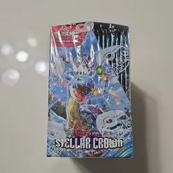 Pokemon Stellar Crown Booster Box - Scarlet & Violet TCG New Sealed Tight Wrap - Image 2