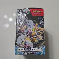 Pokemon Stellar Crown Booster Box - Scarlet & Violet TCG New Sealed Tight Wrap - Image 4