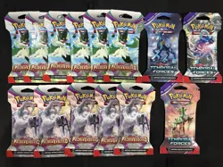 Pokemon TCG Scarlet & Violet Booster Pack Lot Of 14. New Sealed. - Image 1