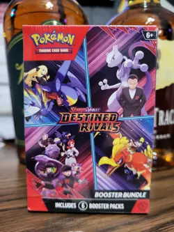 Pokemon Scarlet & Violet Destined Rivals Booster Bundle Unopened Box - Image 1
