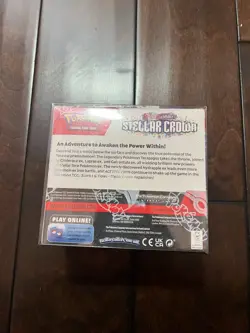 Pokemon TCG Stellar Crown Booster Box Factory Sealed - Image 2
