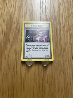 Pokemon TCG Team Rocket #72/82 Rocket's Sneak Attack LP/NM - Image 3