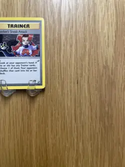 Pokemon TCG Team Rocket #72/82 Rocket's Sneak Attack LP/NM - Image 4