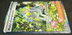 Wally's Compassion MEG EN 186/132 SIR Me01: Mega Evolution Pokemon TCG NM - Image 3