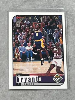 1998-99 Upper Deck UD Choice Kobe Bryant Preview #69 Los Angeles Lakers - Image 1