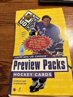 Upper Deck 1998/99 UD Choice Hockey Cards Preview Packs - Image 1