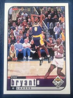 1998-99 Upper Deck UD Choice Preview Kobe Bryant #69 MINT - Image 1