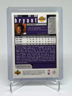 1998-99 Upper Deck Collector's Choice Preview Kobe Bryant #69 Los Angeles Lakers - Image 2