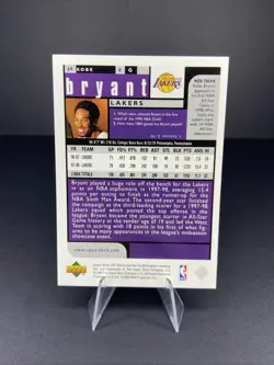 1998-99 Upper Deck UD Choice Preview - Kobe Bryant #69 - Image 2