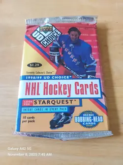 24 1998-99 UD Choice Hockey Preview Packs Sealed Packs Upper Deck - Image 3