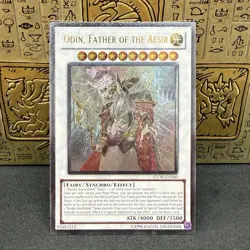 Yugioh Odin, Father of the Aesir STOR-EN040 Ultimate Rare NM - Image 1