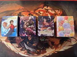 One Piece Card Game TCG Op01-Op14 ST, EB02 Lot of 503 & 4 Deck Boxes NM - Image 3