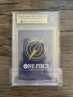 BGS 10 PRISTINE One Piece Nami Manga Alt Art The Best PRB01 Japanese psa - Image 2